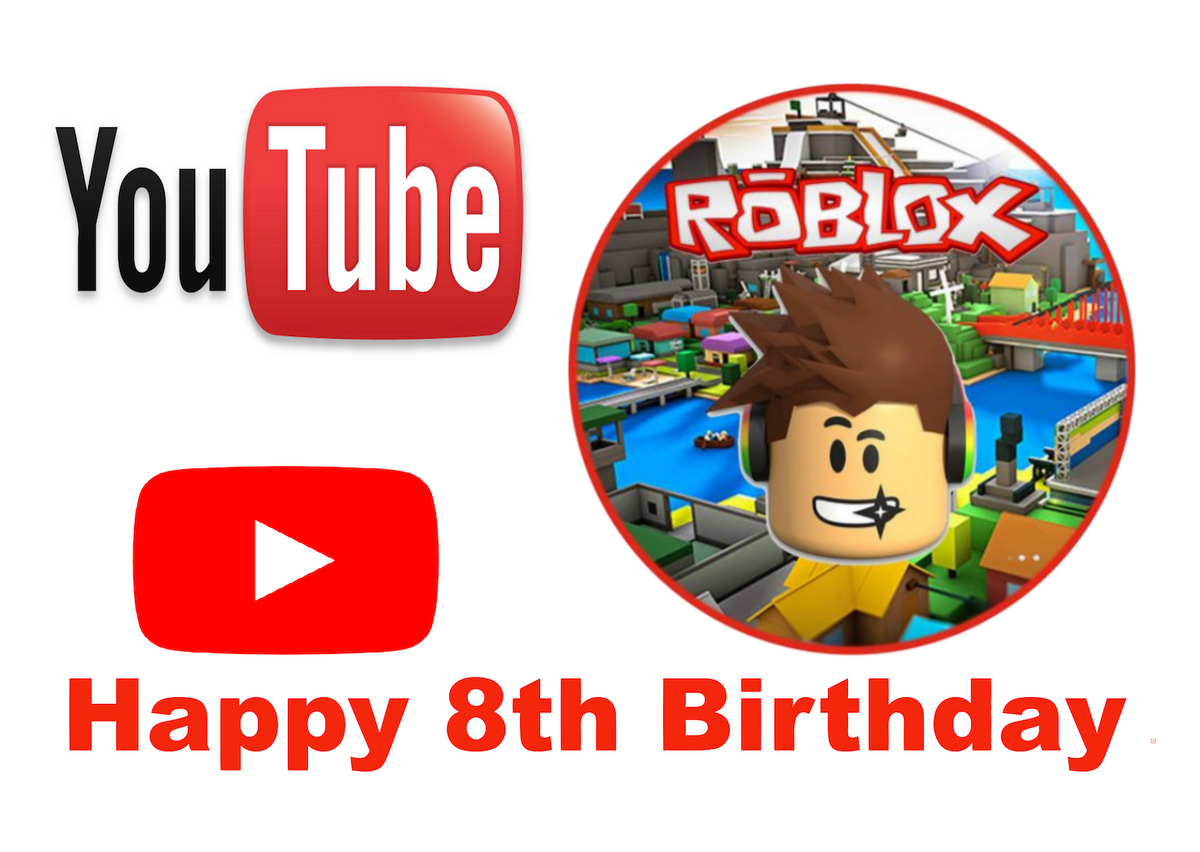 Cake topper Roblox Birthday. -  Portugal