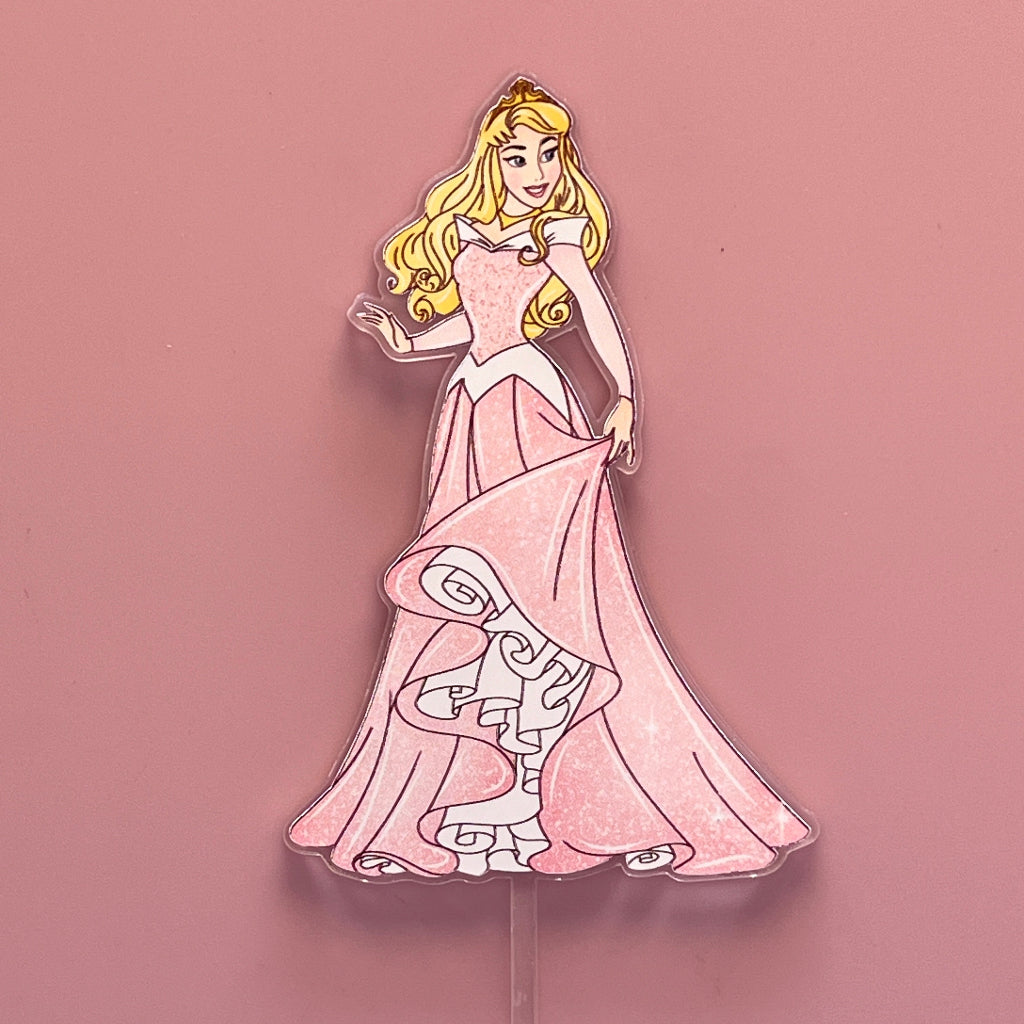 Disney Princess Cake Charm Topper sleeping beauty