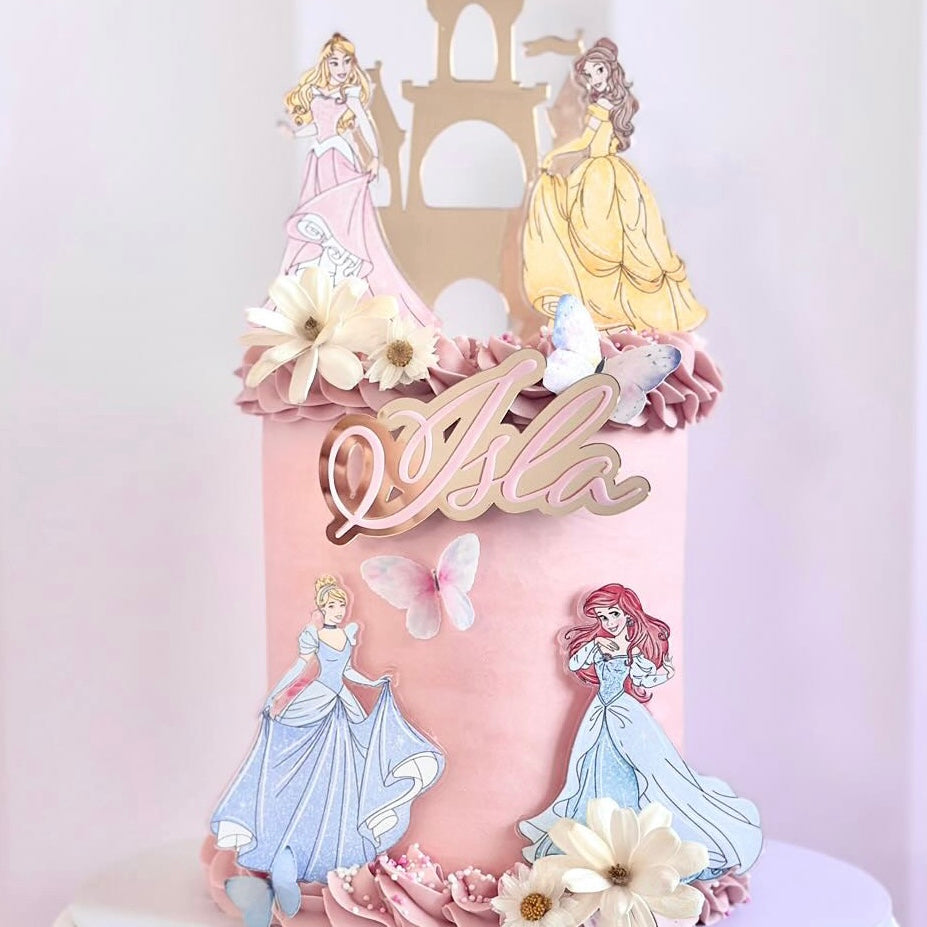 Disney Princess Cake Charm Toppers