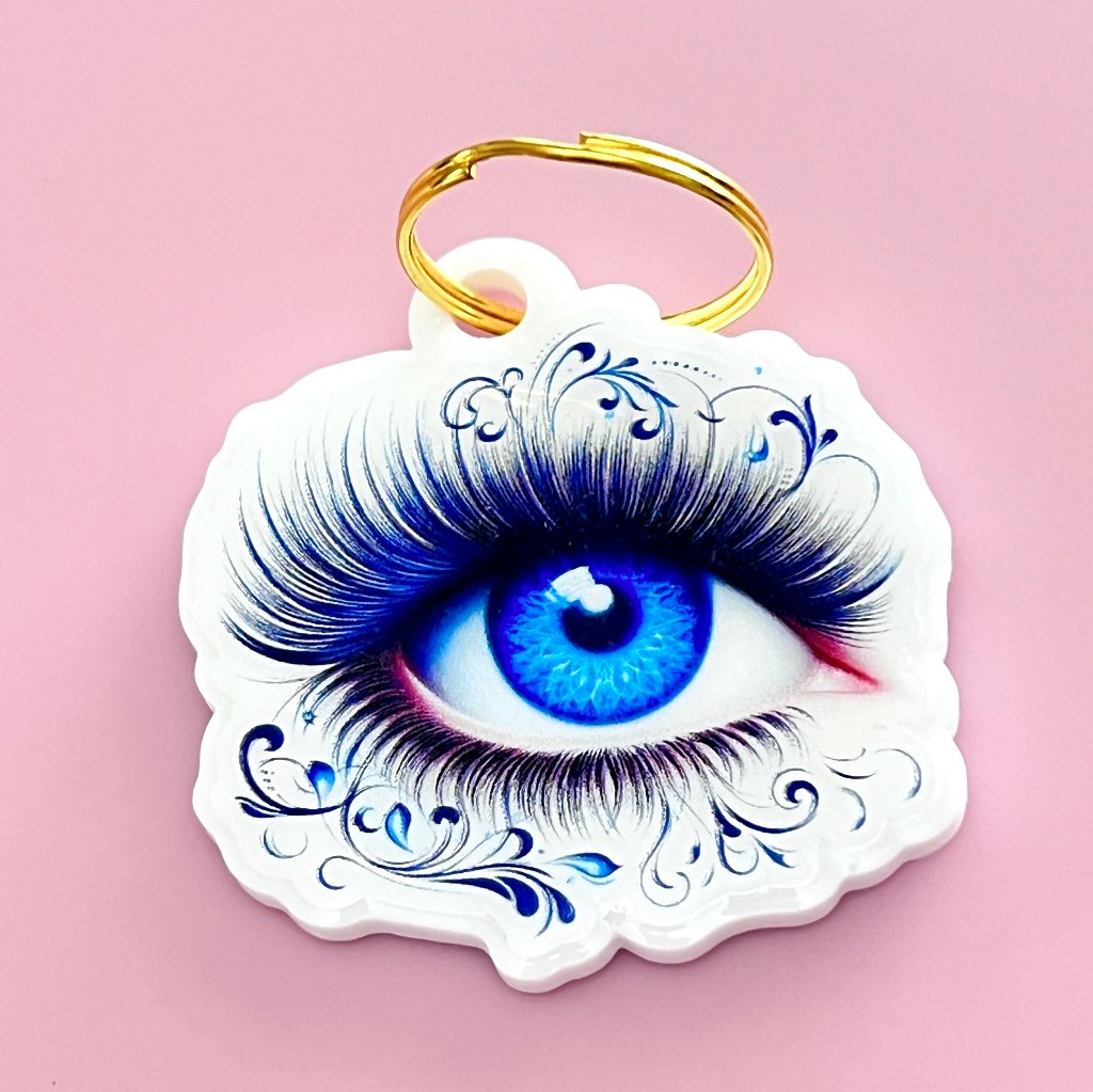 Smart Keyring Digital Business Card - Lashes