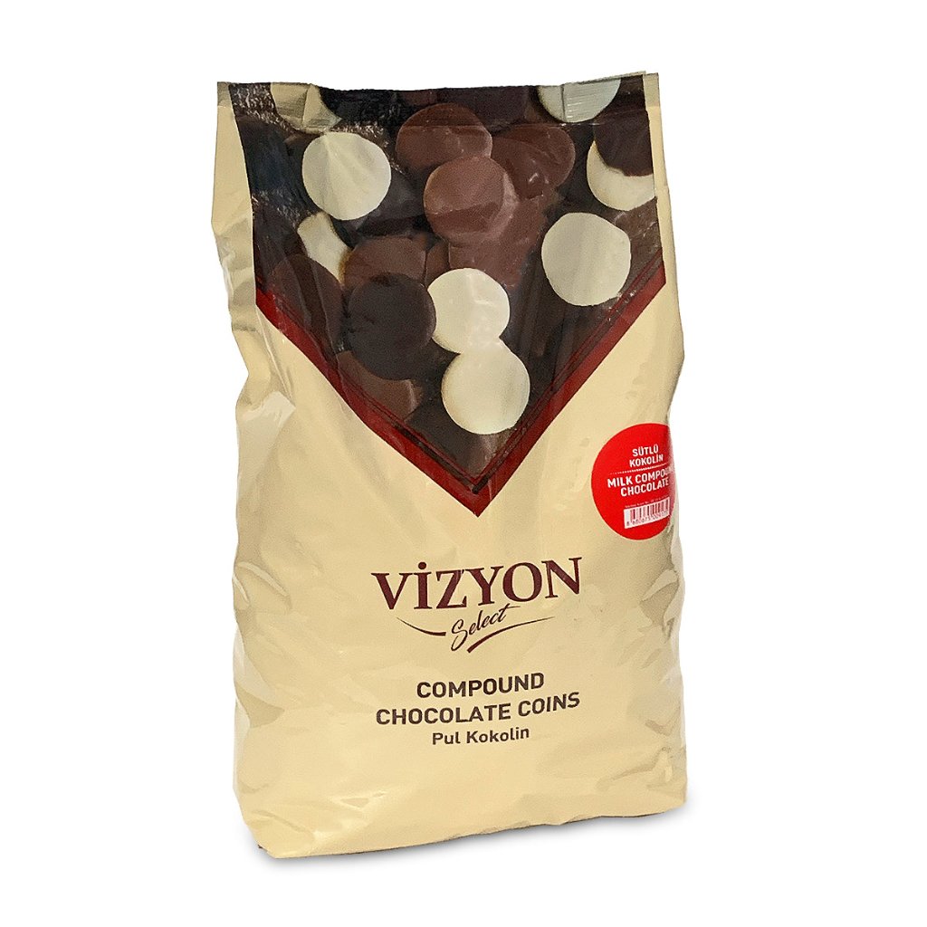 Vizyon Compound Milk Chocolate - 2.5kg