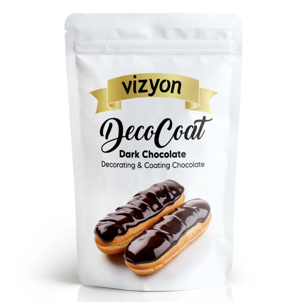 Vizyon DecoCoat Chocolate - 1kg Dark Chocolate