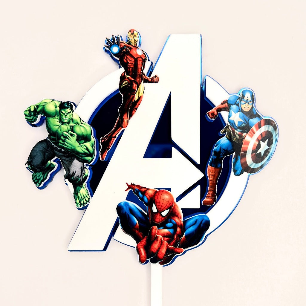 Avengers Theme Cake Topper | Customized Birthday Party Supplies Online –  Party Supplies India
