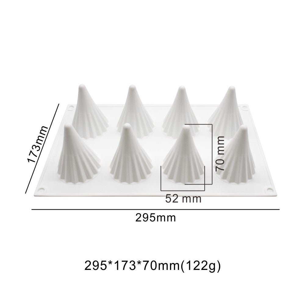 christmas tree silicone mousse cake mould