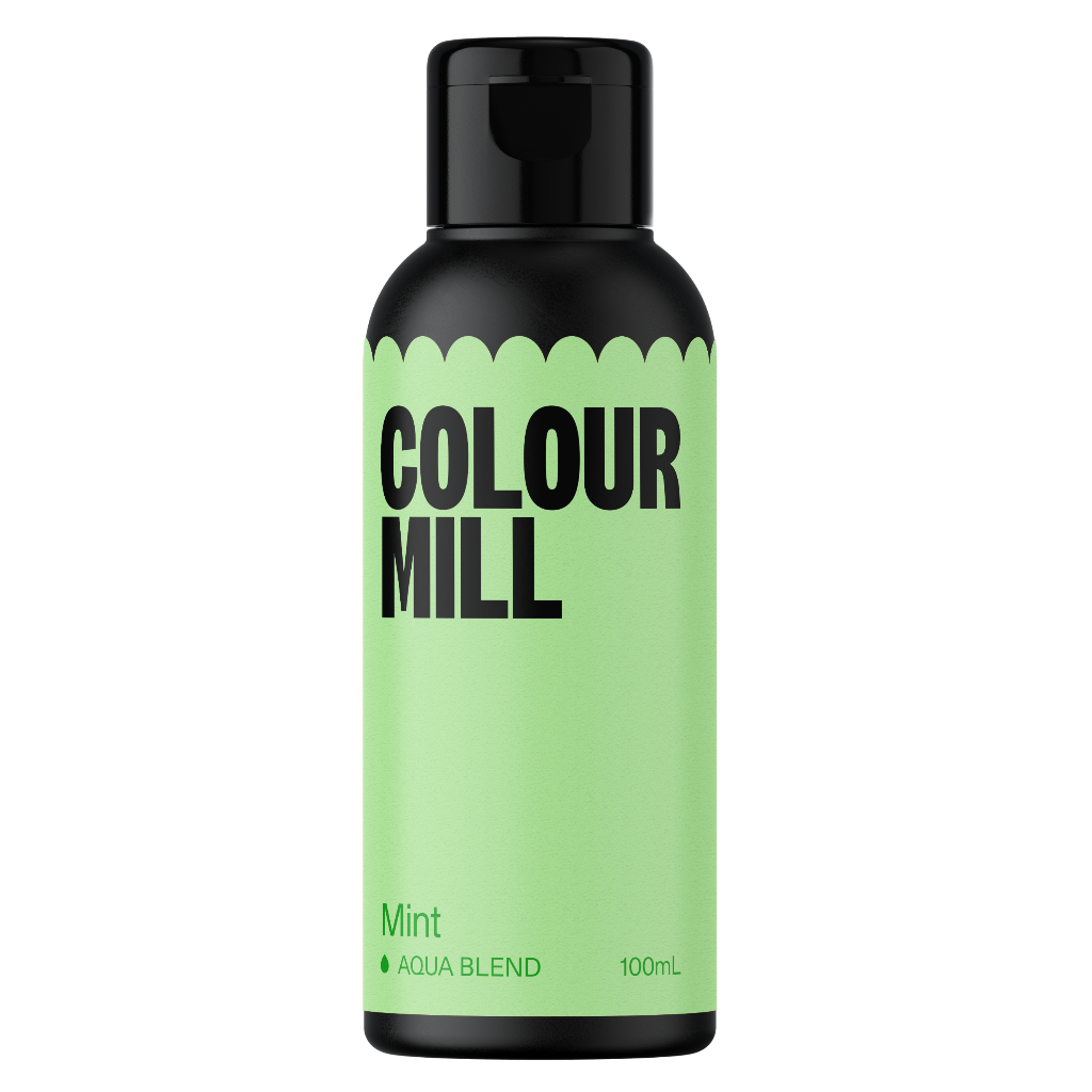 Colour Mill Aqua Blend Food Colouring 100ml - Mint | Cakers Paradise ...