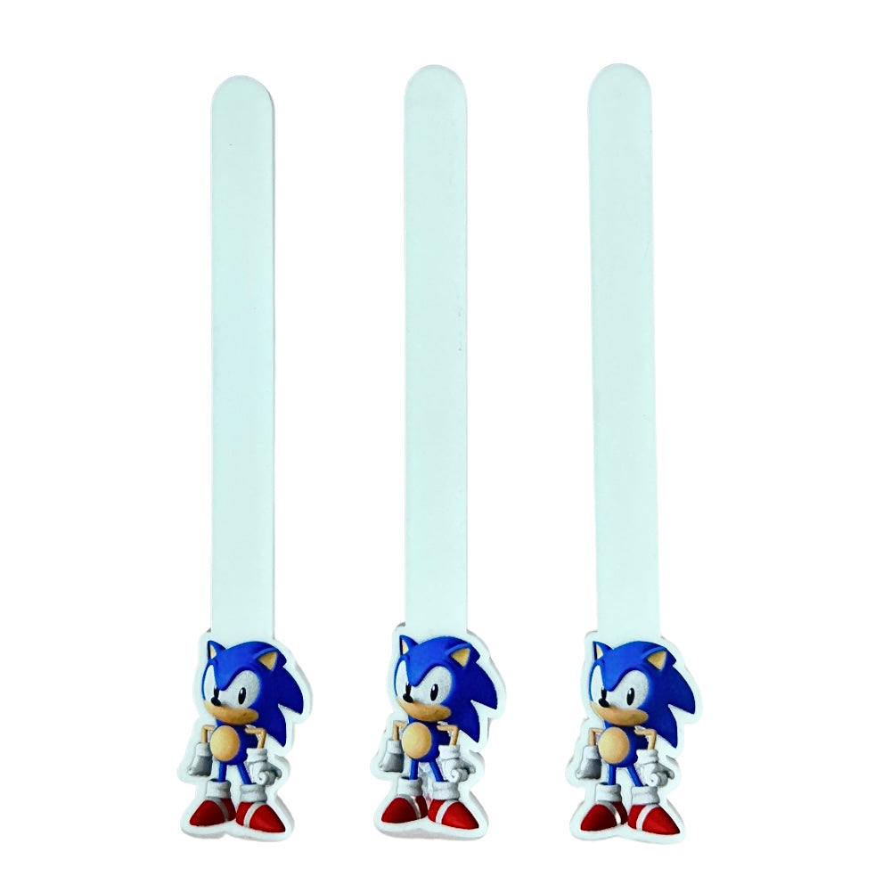 Acrylic Popsicle - Cakesicle Sticks - Sonic 8pc | Cakers Paradise ...