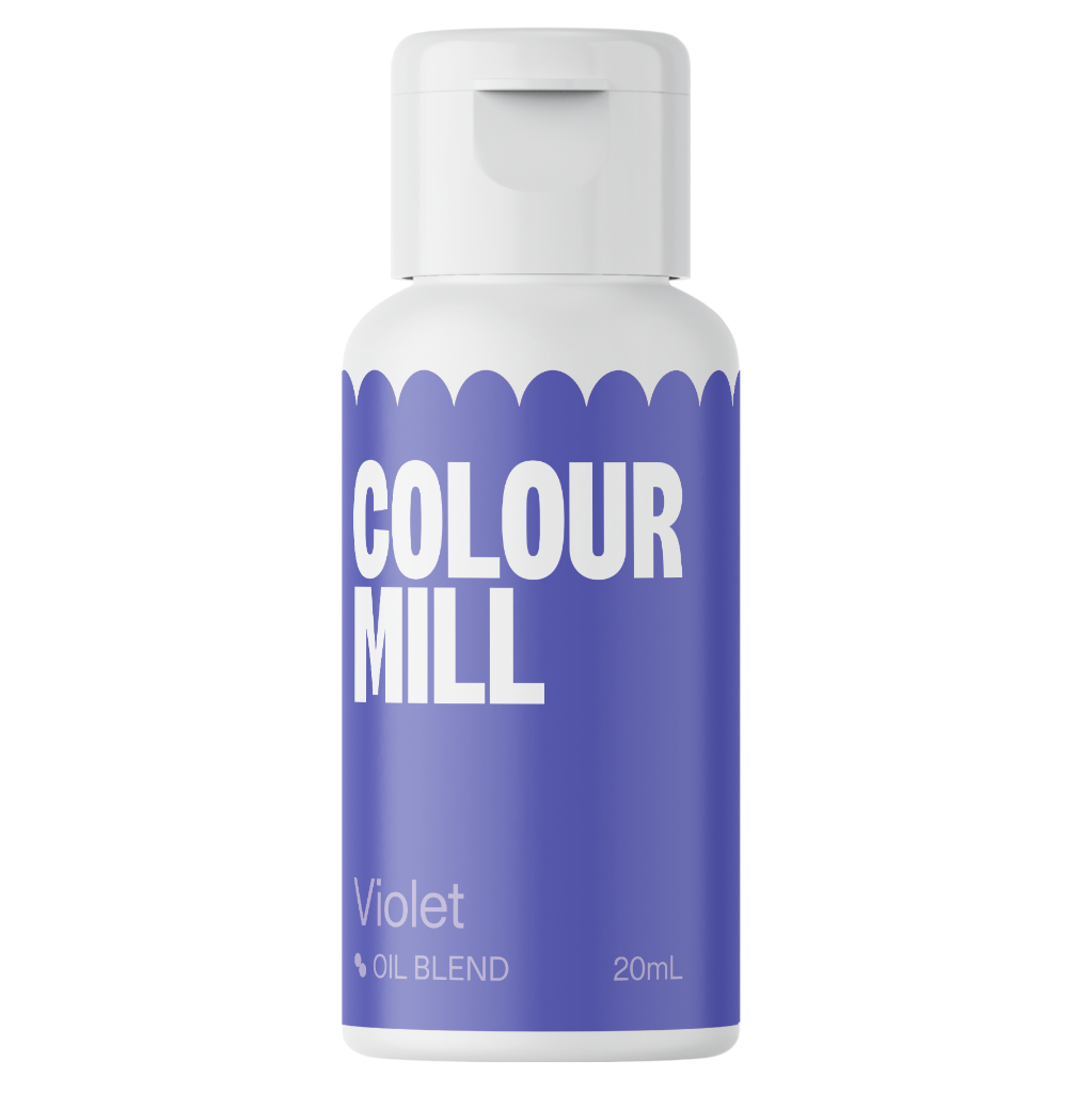 Colour mill oil based food colouring 20ml violet